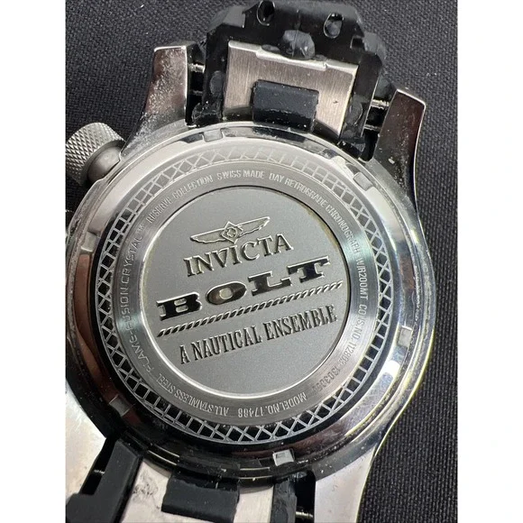 Wristwatch Invicta Reserve Bolt Nautical Ensemble Flame Fusion Crystal 17466